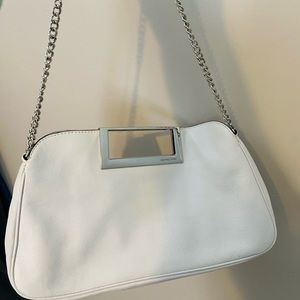 White Michael Kors purse/clutch